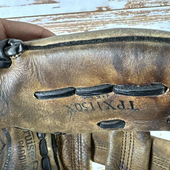 LOUISVILLE SLUGGER TPX1150X TPX Baseball Glove RHT 11.5” Brown - Picture 6 of 9